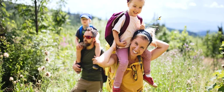 Family Enjoying the Outdoors After Learning What is Direct Primary Care & Visiting DPC Practice