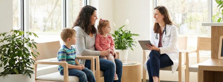 patients happily speaking to their Direct Primary Care doctor